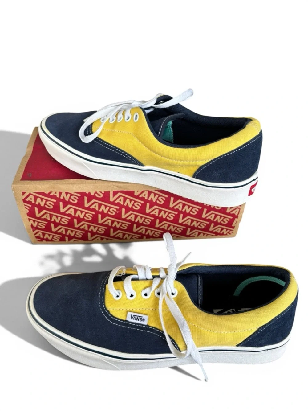 Vans Era ComfyCush In Blue & Yellow